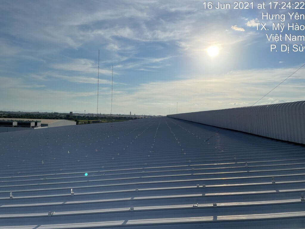 1 MWp Rooftop Solar — Thang Long Logistics, Hung Yen — photo 1